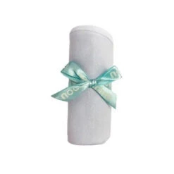 Noomie - Baby Blanket Light Blue Stars Jacquard