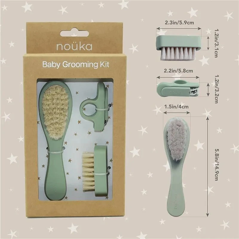 Nouka - Baby Grooming Kit, Soft Blush 5 Nouka - Baby Grooming Kit, Soft Blush - Image 3