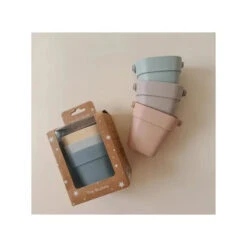 Nouka - Tiny Buckets Bath Toys, Sunset 14 Nouka - Tiny Buckets Bath Toys, Sunset -Macro Baby Store nouka tiny buckets bath toys sunset image 4