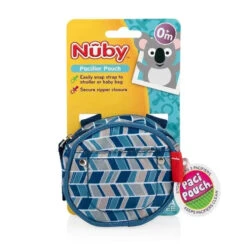 Nuby - 3Pk Pacifier Hygienic Paci-Pouch Combo For Travel 8 Nuby - 3Pk Pacifier Hygienic Paci-Pouch Combo For Travel -Macro Baby Store nuby 3 pk paci pouch image 7