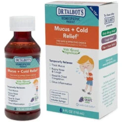 Nuby - 4 Oz Homeopathic Dr Talbots Mucus And Cold Relief