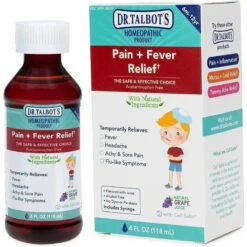 Nuby - 4 Oz Homeopathic Dr Talbots Pain And Fever Relief
