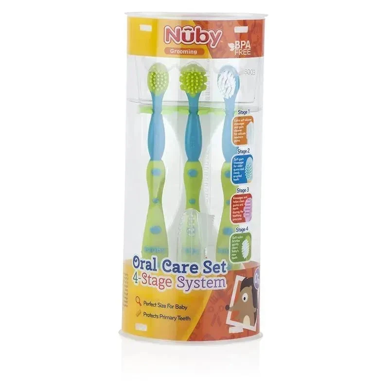 Nuby - 5Pk Tooth & Gumcare Kit 4 Nuby - 5Pk Tooth & Gumcare Kit - Image 2