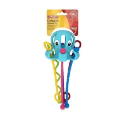 Nuby - Octopus 100% Silicone Pull String Interactive Toy -Macro Baby Store nuby all silicone octopus with tentacles image 7
