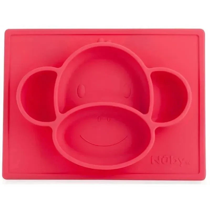 Nuby Baby Plates With Suction, Assorted 5 Nuby Baby Plates With Suction, Assorted - Image 3