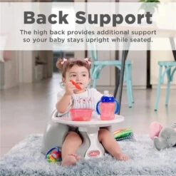 Nuby - Dr. Talbot's Foam Booster Seat, Gray 14 Nuby - Dr. Talbot's Foam Booster Seat, Gray -Macro Baby Store nuby dr talbots gray foam booster seat image 11