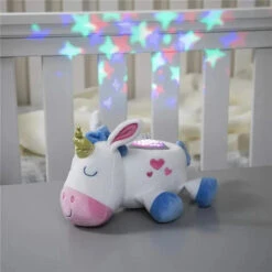 Nuby - Dr Talbots Unicorn Plush Night Light -Macro Baby Store nuby dr talbots unicorn plush night light image 3