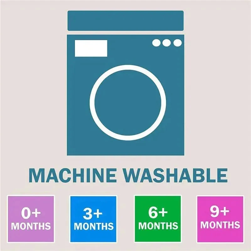 Nuby - Dr Talbots Zoo Animal Print Nursing Pillow Cover Set 7 Nuby - Dr Talbots Zoo Animal Print Nursing Pillow Cover Set - Image 5