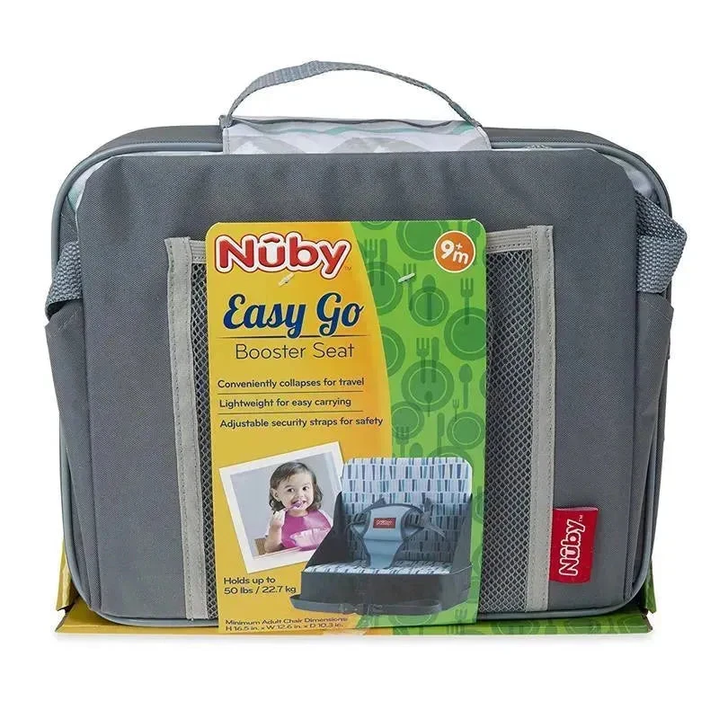Nuby - Fabric Collapsible Booster Seat With Straps, Chevron 8 Nuby - Fabric Collapsible Booster Seat With Straps, Chevron - Image 6