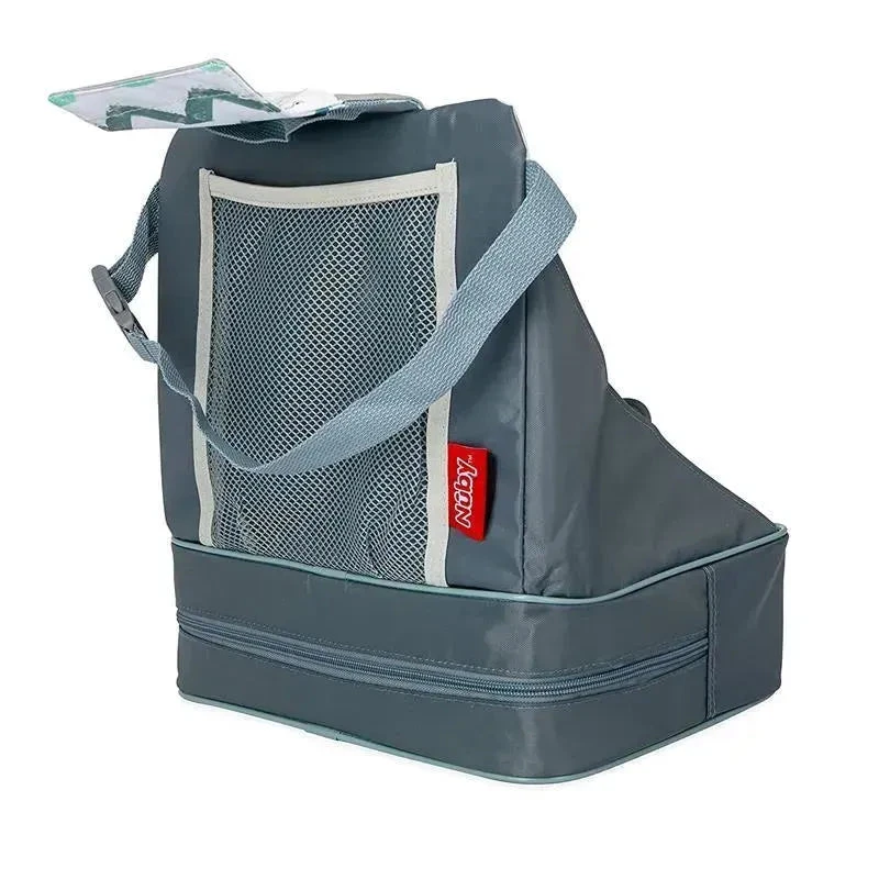 Nuby - Fabric Collapsible Booster Seat With Straps, Chevron 7 Nuby - Fabric Collapsible Booster Seat With Straps, Chevron - Image 5