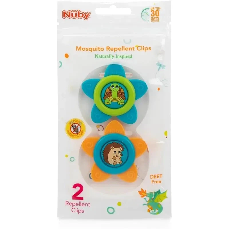 Nuby - Mosquito Clips For Baby & Toddler 3 Nuby - Mosquito Clips For Baby & Toddler