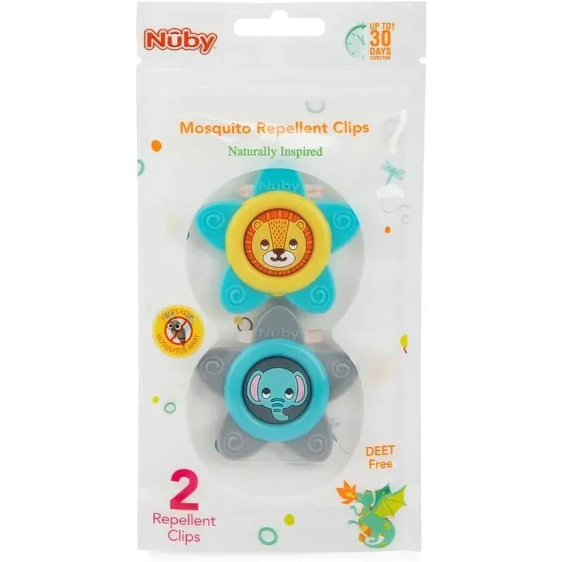 Nuby - Mosquito Clips For Baby & Toddler 4 Nuby - Mosquito Clips For Baby & Toddler - Image 2