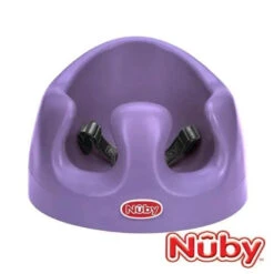 Nuby My Floor Foam Baby Booster Seat, Purple
