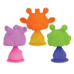 Nuby - Silicone Bobble Head Character Teethers