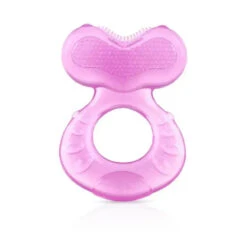 Nuby - Step 1 Soft Silicone Teether, Pink