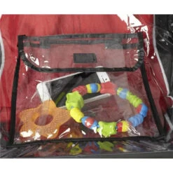 Nuby - Tandem Stroller Weather Shield, Clear Plastic Cover -Macro Baby Store nuby tandem stroller weather shield clear plastic cover image 4