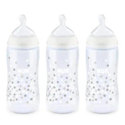 Nuk - 2Pk Smooth Flow Anti-Colic Baby Bottle With SafeTemp