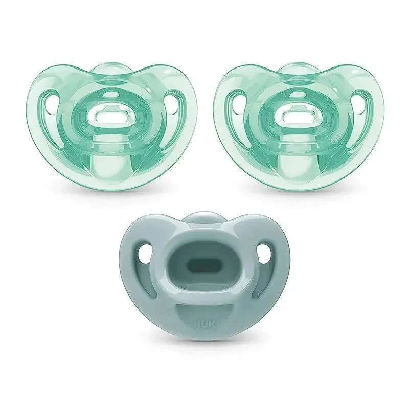 NUK - 3Pk Comfy Orthodontic Pacifiers, 6/18M 3 NUK - 3Pk Comfy Orthodontic Pacifiers, 6/18M