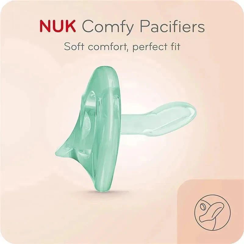NUK - 3Pk Comfy Orthodontic Pacifiers, 6/18M 6 NUK - 3Pk Comfy Orthodontic Pacifiers, 6/18M - Image 4