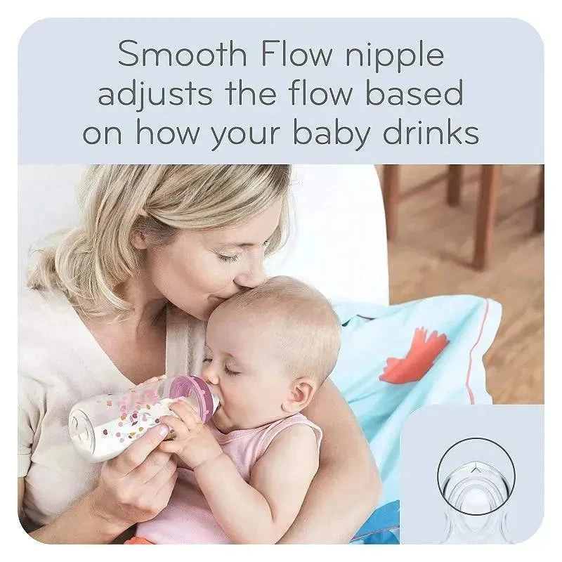 Nuk - 5Oz 3Pk Baby Boy Bottle Smooth Flow 5 Nuk - 5Oz 3Pk Baby Boy Bottle Smooth Flow - Image 3