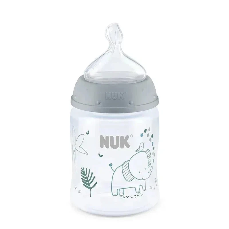 Nuk - 5Oz Smooth Flow Anti Colic Baby Bottle, Elephant 3 Nuk - 5Oz Smooth Flow Anti Colic Baby Bottle, Elephant