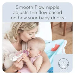 Nuk - 5Oz Smooth Flow Anti Colic Baby Bottle, Elephant 13 Nuk - 5Oz Smooth Flow Anti Colic Baby Bottle, Elephant -Macro Baby Store nuk 5oz smooth flow anti colic bottle grey elephant 1pk image 5