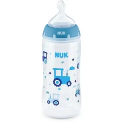 Nuk - 10Oz Smooth Flow Bottle With Flow Control Nipple, Mixed Case