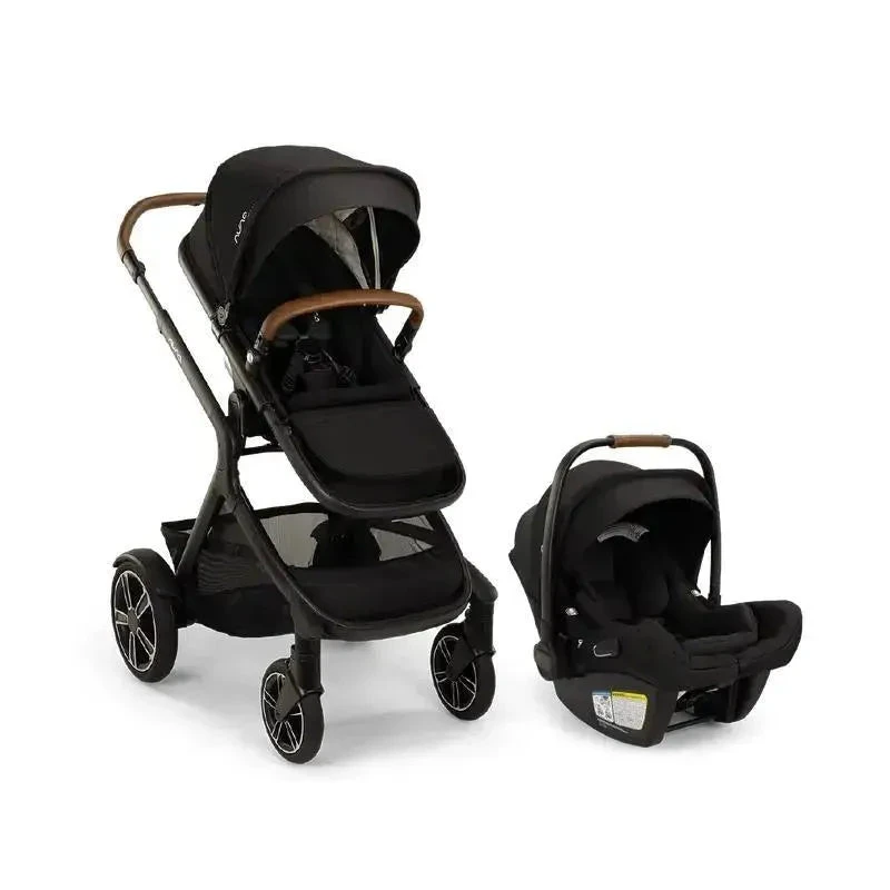 Nuna - Demi Next + Pipa Aire RX Travel System, Caviar 3 Nuna - Demi Next + Pipa Aire RX Travel System, Caviar