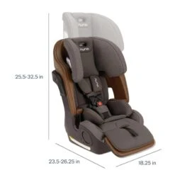 Nuna - Lumn Harness Booster Seat Granite -Macro Baby Store nuna lumn harness booster seat granite image 3