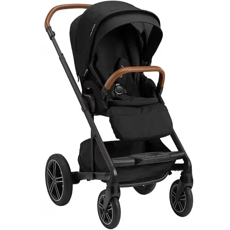 Nuna - Mixx Next Stroller With Magnetic Buckle, Caviar 3 Nuna - Mixx Next Stroller With Magnetic Buckle, Caviar
