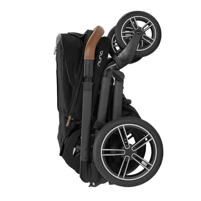 Nuna - Mixx Next Stroller With Magnetic Buckle, Caviar 5 Nuna - Mixx Next Stroller With Magnetic Buckle, Caviar - Image 3