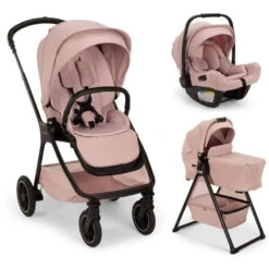 Nuna - TRIV Next + PIPA Aire RX + LYTL Bassinet Travel System Bundle, Thistle