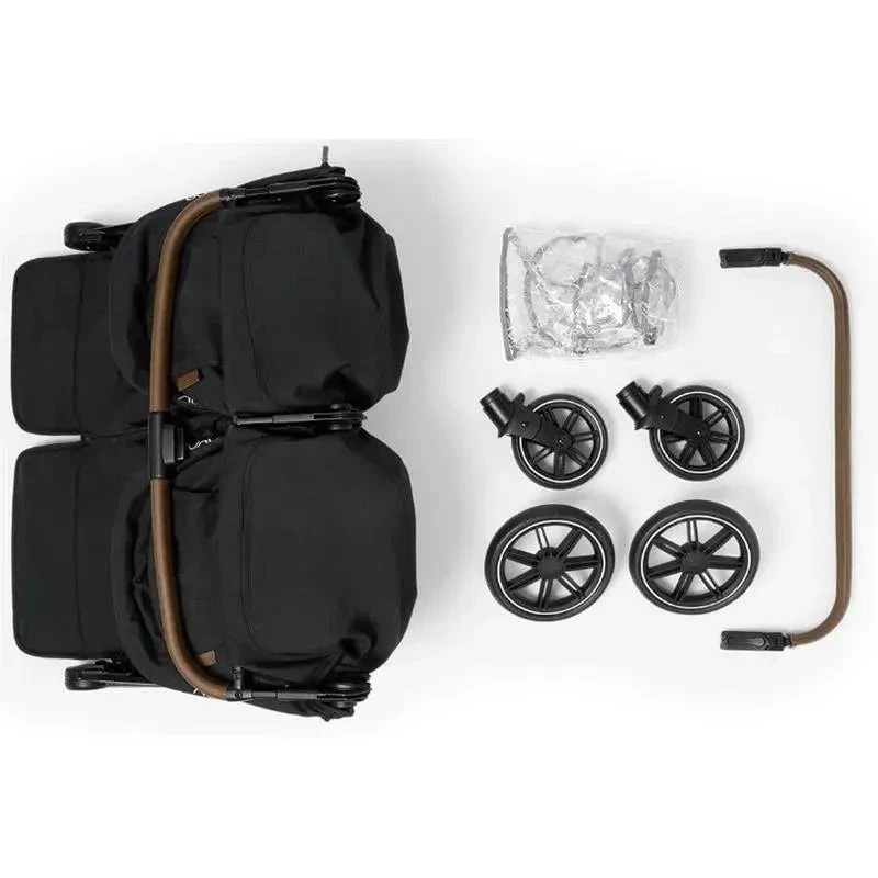 Nuna - Trvl Double Stroller, Caviar 15 Nuna - Trvl Double Stroller, Caviar - Image 13