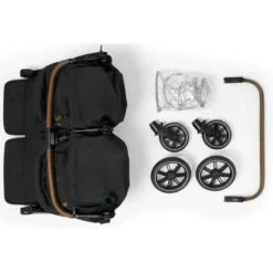 Nuna - Trvl Double Stroller, Granite 14 Nuna - Trvl Double Stroller, Granite -Macro Baby Store nuna trvl double stroller with travel bag granite image 4