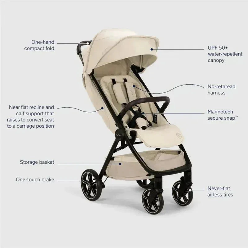 Nuna - TRVL LX Stroller BMW Special Edition, Mica 4 Nuna - TRVL LX Stroller BMW Special Edition, Mica - Image 2