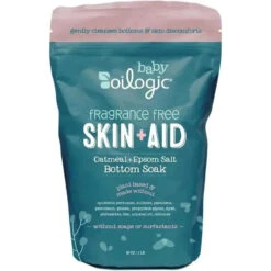 Oilogic - Baby Essentials Oatmeal Epsom Salt Bath Soak, Skin & Aid