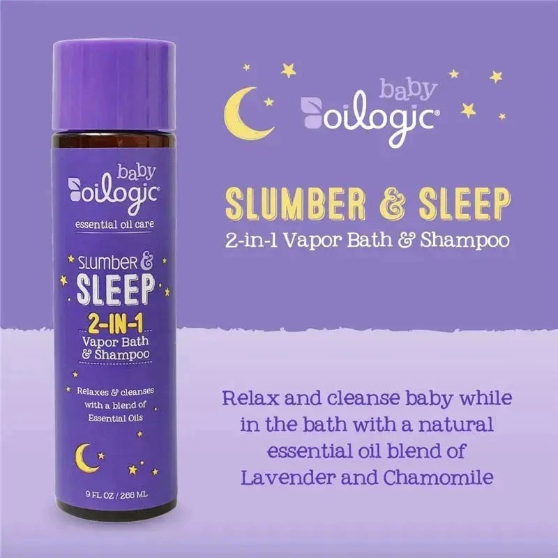 Oilogic Baby - Slumber & Sleep Essential Oil Vapor Bath Relief For Babies & Toddlers 4 Oilogic Baby - Slumber & Sleep Essential Oil Vapor Bath Relief For Babies & Toddlers - Image 2