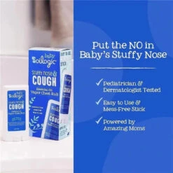 Oilogic Baby - Soothing Vapor Chest Rub, Stuffy Nose & Cough -Macro Baby Store oilogic baby soothing vapor chest rub stuffy nose cough image 3
