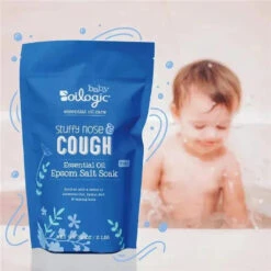 Oilogic - Epsom Soak Stuffy Nose, 32 Ounces -Macro Baby Store oilogic epsom soak stuffy nose 32 ounces image 3