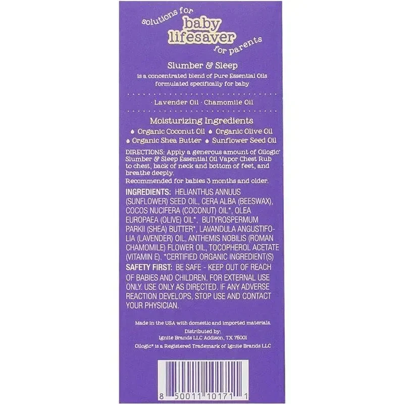 Oilogic - Relaxing Vapor Chest Rub Stick, Slumber & Sleep 5 Oilogic - Relaxing Vapor Chest Rub Stick, Slumber & Sleep - Image 3