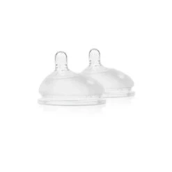 Ola Baby Gentle Bottle Fast Flow Nipples 6M+ (2Pk)