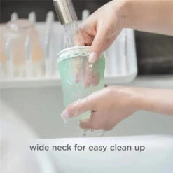 Ola Baby - 4Oz Baby Girl Gentle Bottle, Rose -Macro Baby Store ola baby gentle bottle rose 4oz image 8