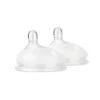 Ola Baby - Gentle Bottle Silicone Replacement Nipple 2 Pack, 0-3 Months/Preemie Flow -Macro Baby Store ola baby gentle bottle silicone replacement nipple 2 pack 0 3 months preemie flow image 1
