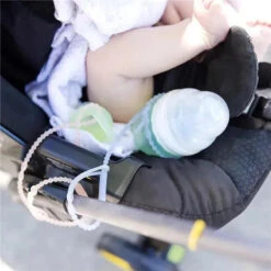 Ola Baby - Silicone Strap, 2 Straps, Lilac -Macro Baby Store ola baby silicone strap 2 straps lilac image 5