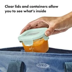 Oxo - Oxo Tot Glass Baby Blocks Food Storage Containers 4 Oz 14 Oxo - Oxo Tot Glass Baby Blocks Food Storage Containers 4 Oz -Macro Baby Store oxo oxo tot glass baby blocks food storage containers 4 oz image 6