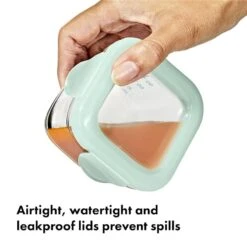 Oxo - Tot Baby Blocks Food Storage Container 2 Oz -Macro Baby Store oxo tot baby blocks food storage container 2 oz image 3