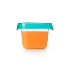 OXO Tot Baby Blocks Freezer Storage Containers 6 Oz - Teal -Macro Baby Store oxo tot baby blocks freezer storage containers 6 oz teal image 5