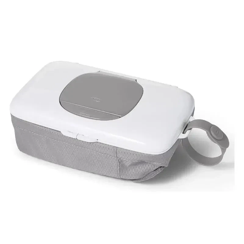 Oxo - Tot On-the-Go Wipes Dispenser With Diaper Pouch, Grey 3 Oxo - Tot On-the-Go Wipes Dispenser With Diaper Pouch, Grey