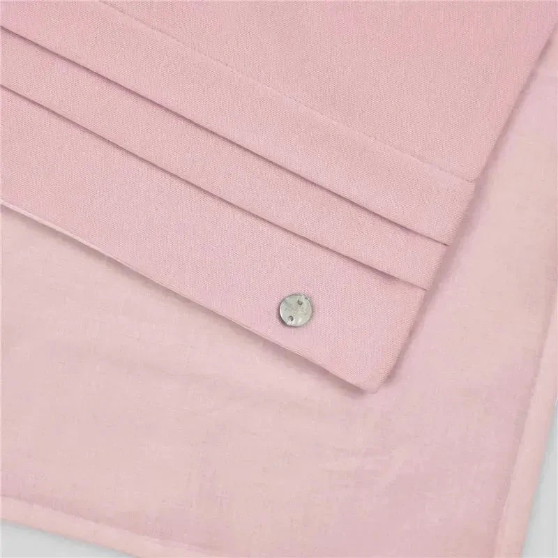 Paz Rodriguez - Baby Girl Knit Blanket Interlock, Chalk Pink 4 Paz Rodriguez - Baby Girl Knit Blanket Interlock, Chalk Pink - Image 2