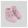 Paz Rodriguez - Baby Knit Newborn Booties, Magnolia -Macro Baby Store paz rodriguez baby knit newborn booties magnolia image 1